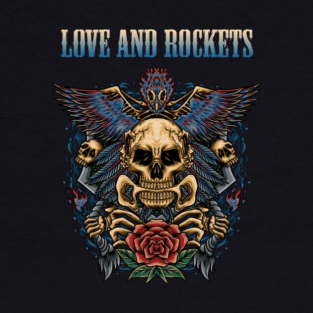 LOVE AND ROCKETS BAND by Bronze Archer